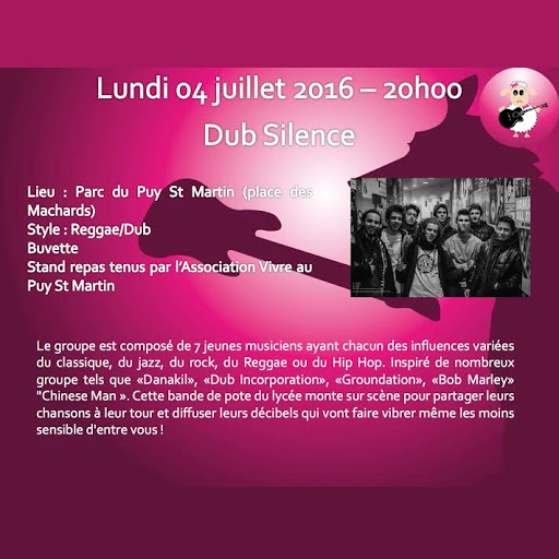 Les Musicales 2016 - Dub Silence, Saint Julien en Genevois